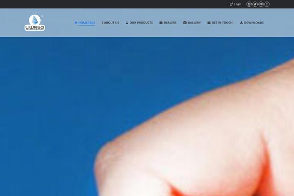The7 theme site design template sample