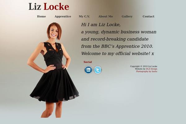 liz-locke.com site used Blank-theme