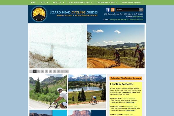 lizardheadcyclingguides.com site used Gallerific