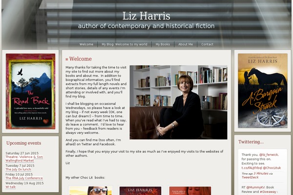 lizharrisauthor.com site used Lizharris