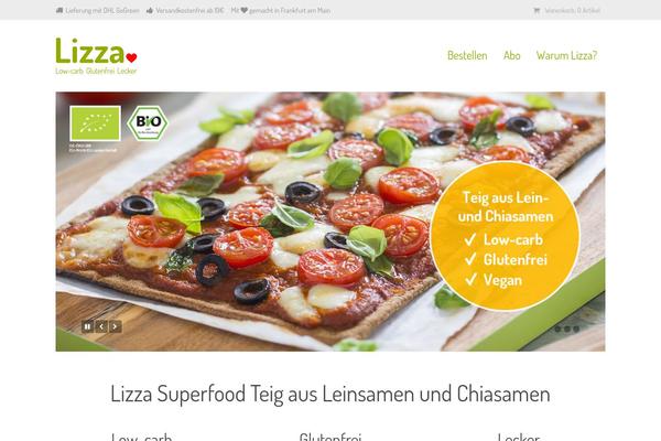 Total theme site design template sample