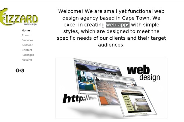 lizzard-webdesign.co.za site used Viewfullsite