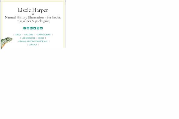 lizzieharper.co.uk site used Lizzie