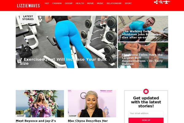 lizziewaves.com site used Lizziewavess