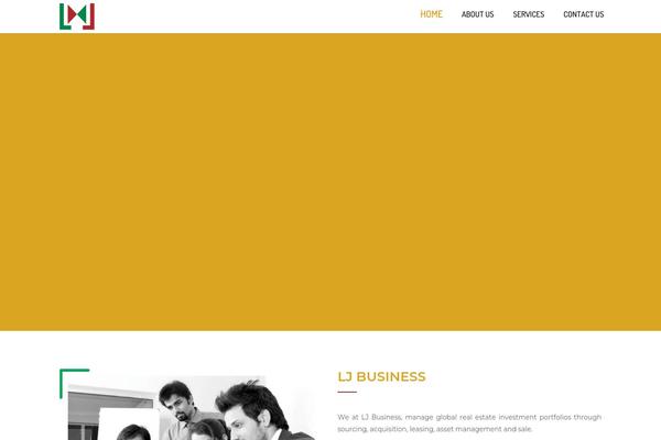 Hasta theme site design template sample