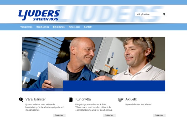 ljuders.se site used Ljuders