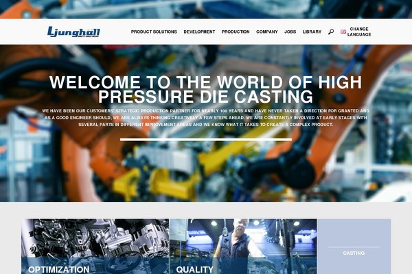 ljunghall.com site used Ljunghall