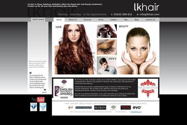 Twenty Ten theme site design template sample