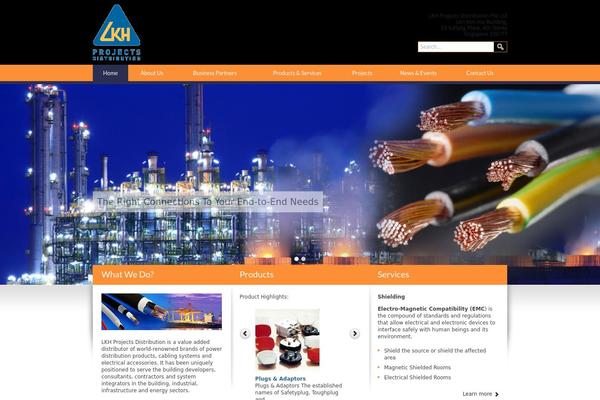 lkhpowerdistribution.com site used Lkh