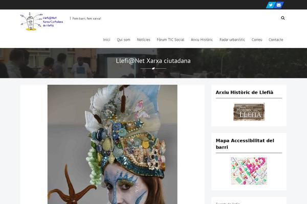 Linten theme site design template sample