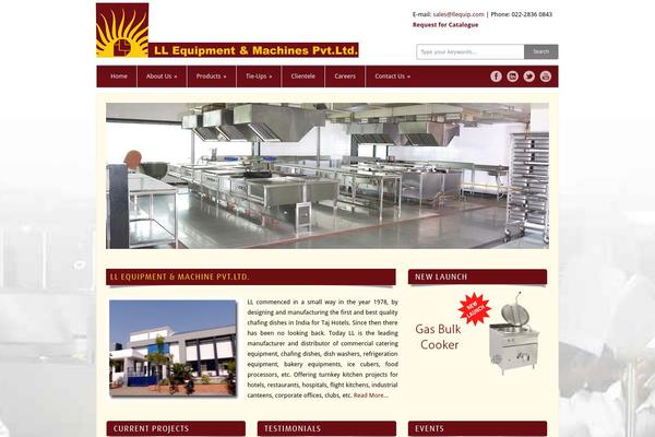 llequip.com site used Llequip