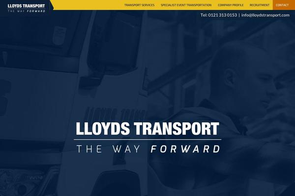 lloydstransport.com site used Lloydstransport
