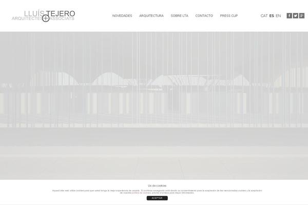 lluistejeroarquitectos.com site used Lluistejeroarquitectos