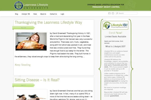 lluniversity.com site used Leanness-lifestyle