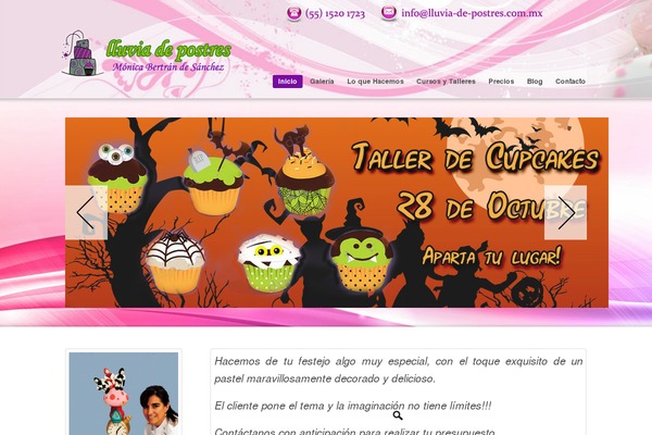 lluvia-de-postres.com.mx site used Promotion