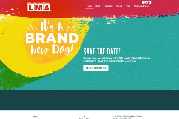 lma2015 theme websites examples