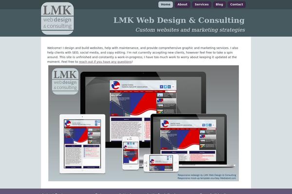 lmkwebdesign.com site used Lmk2