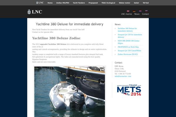 lncmarine.com site used Dotted