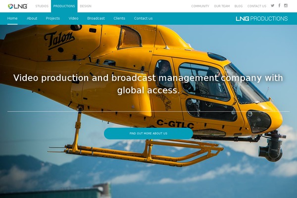 lngproductions.com site used Lng-productions