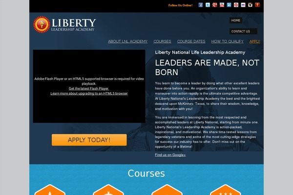 Site using Easing Slider plugin