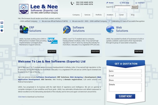 lnsel.com site used Lnselwp