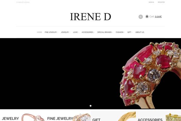 lnx.irene-d.com site used Irenedtheme