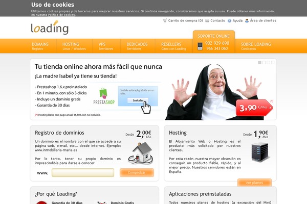 loading.net site used Multimedia