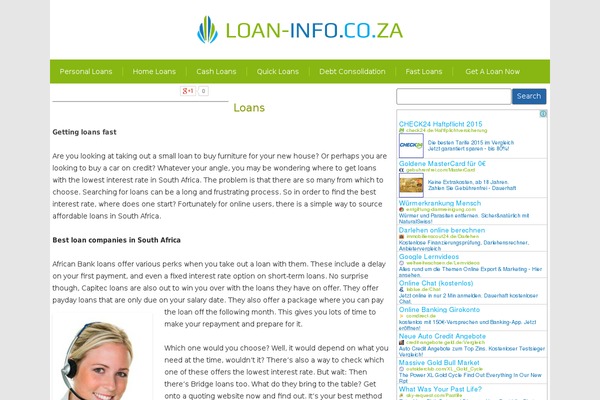 loan-info.co.za site used Profound-loaninfo