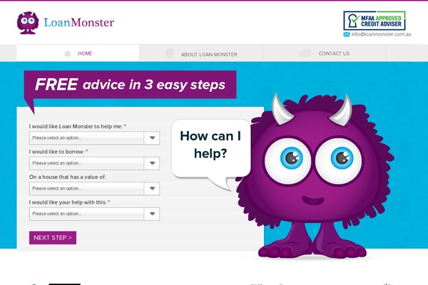loan-monster.com.au site used Loanmonster