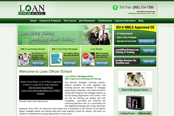 loanofficerschool.com site used Loan