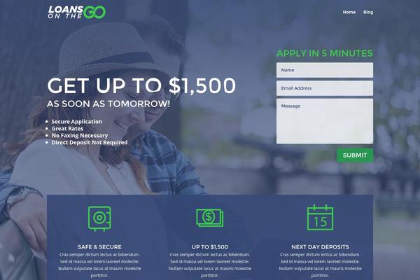 paydayadvance WordPress theme, websites list used paydayadvance theme paydayadvance theme websites examples