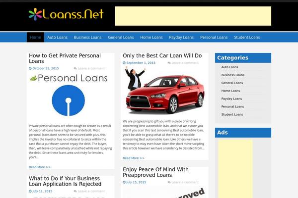 loanss.net site used WP Invictus