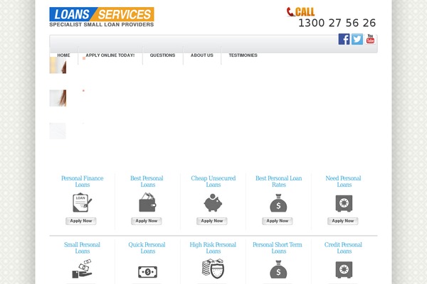 loansservices.com.au site used Loanssmall