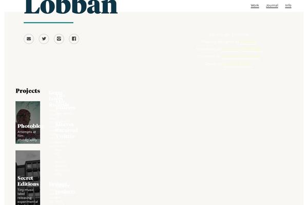 lobban.org site used Lobban