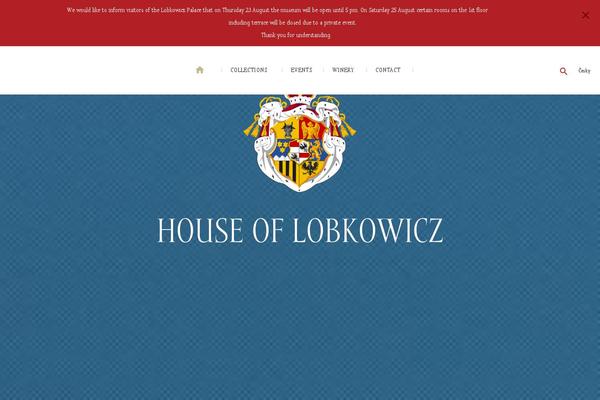 lobkowicz theme websites examples