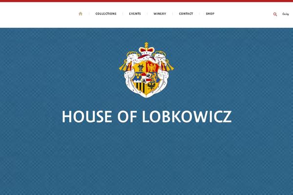 lobkowicz.cz site used Lobkowicz