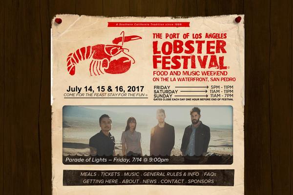lobsterfest.com site used Lobsterfest2010