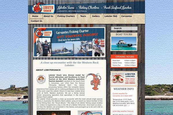 lobstershack.com.au site used Lobstershack
