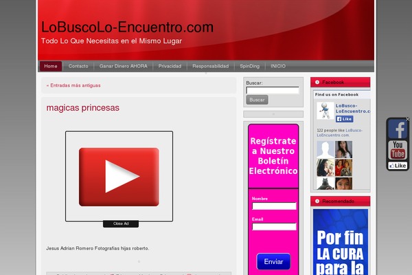 lobusco-loencuentro.com site used Bizred3a