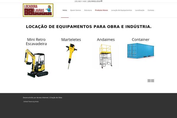 locadoralavras.com.br site used Locadoralavras