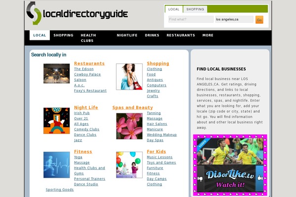 localdirectoryguide.com site used Localguide