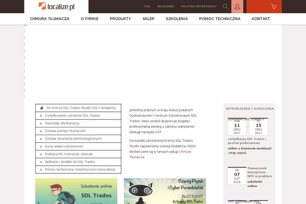 localize.pl site used Marketica-wp