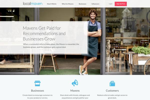 localmaven.com site used Localmaven