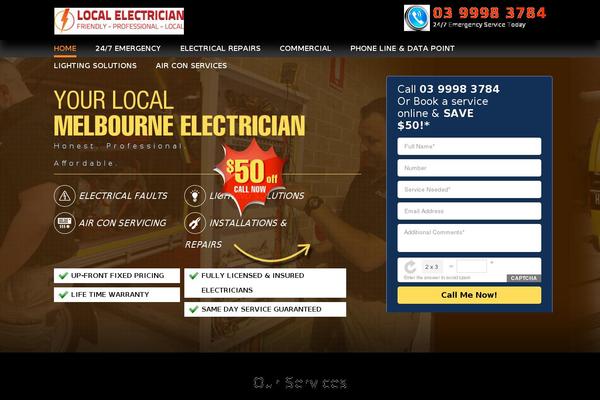 localmelbourneelectricians.com.au site used Responsive_new