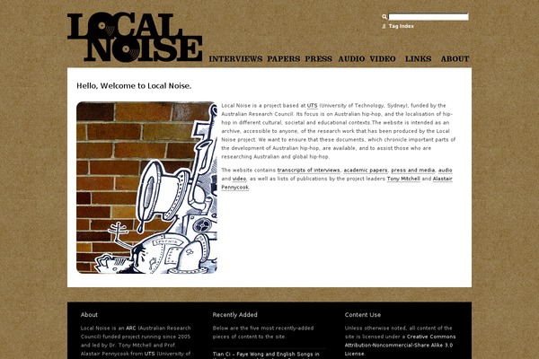 Hemingway theme site design template sample