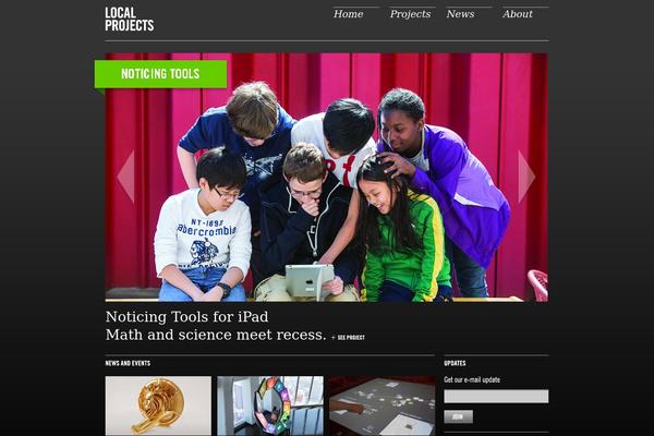 localprojects.com site used Localprojects