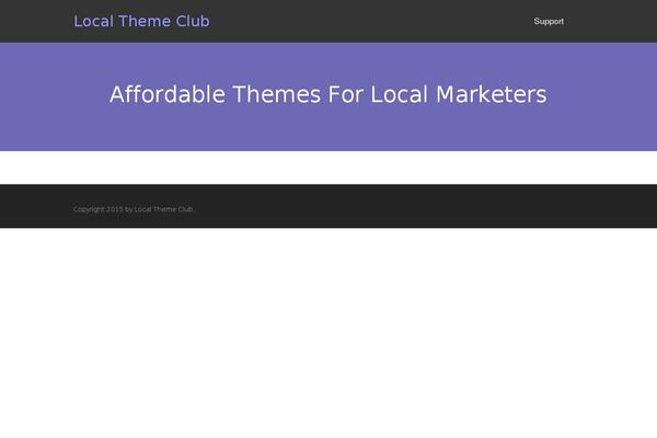 Squared theme site design template sample