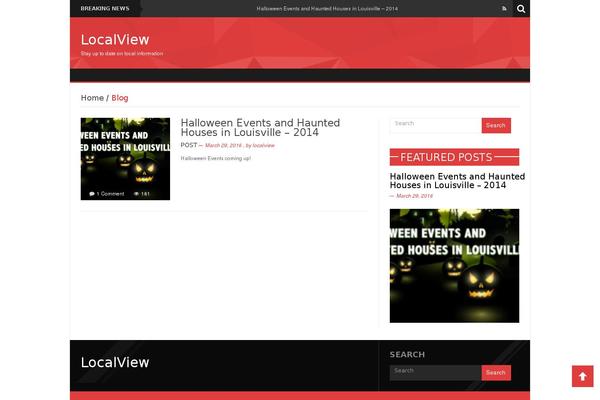 News Mix Lite theme site design template sample