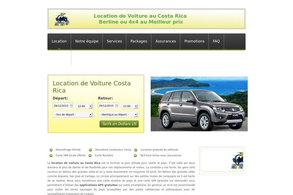 car-rental theme websites examples