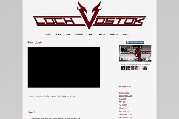 Twenty Twelve theme site design template sample